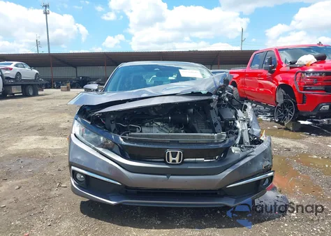 2019 Honda Civic Ex из США, поврежденный, VIN 19XFC1F3XKE007041